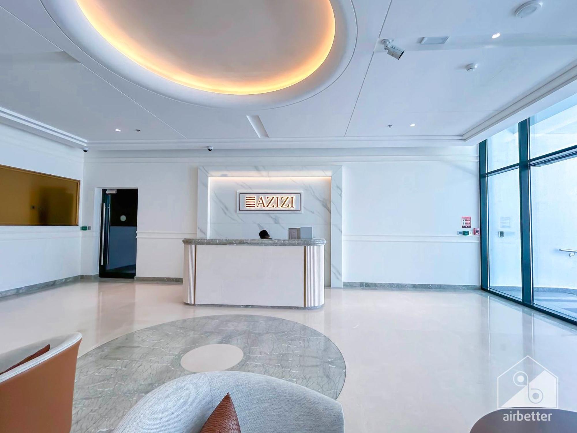Charming Studio With Balcony In Azizi Riviera Dubai Luaran gambar